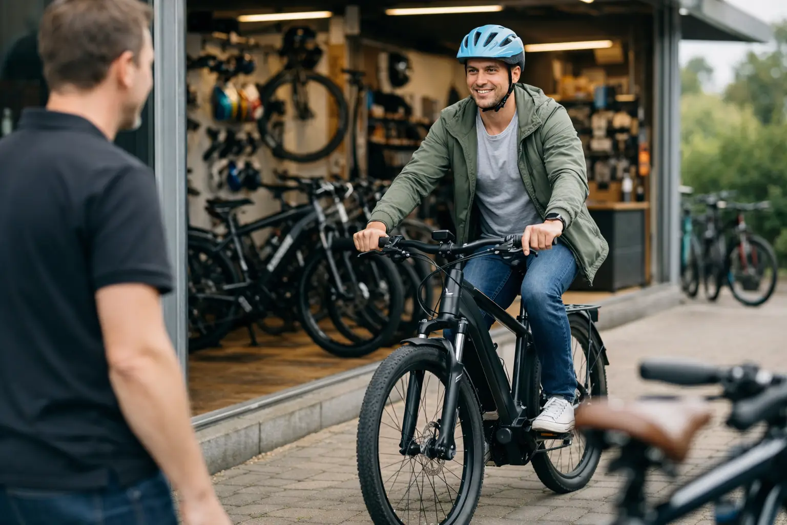Fahrrad Probefahrt vor dem Kauf richtig nutzen