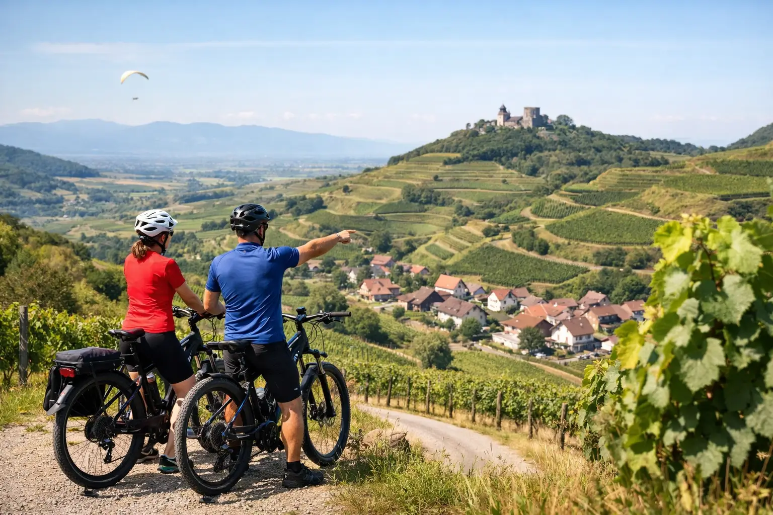Beliebte Kaiserstuhl-Radrouten entdecken