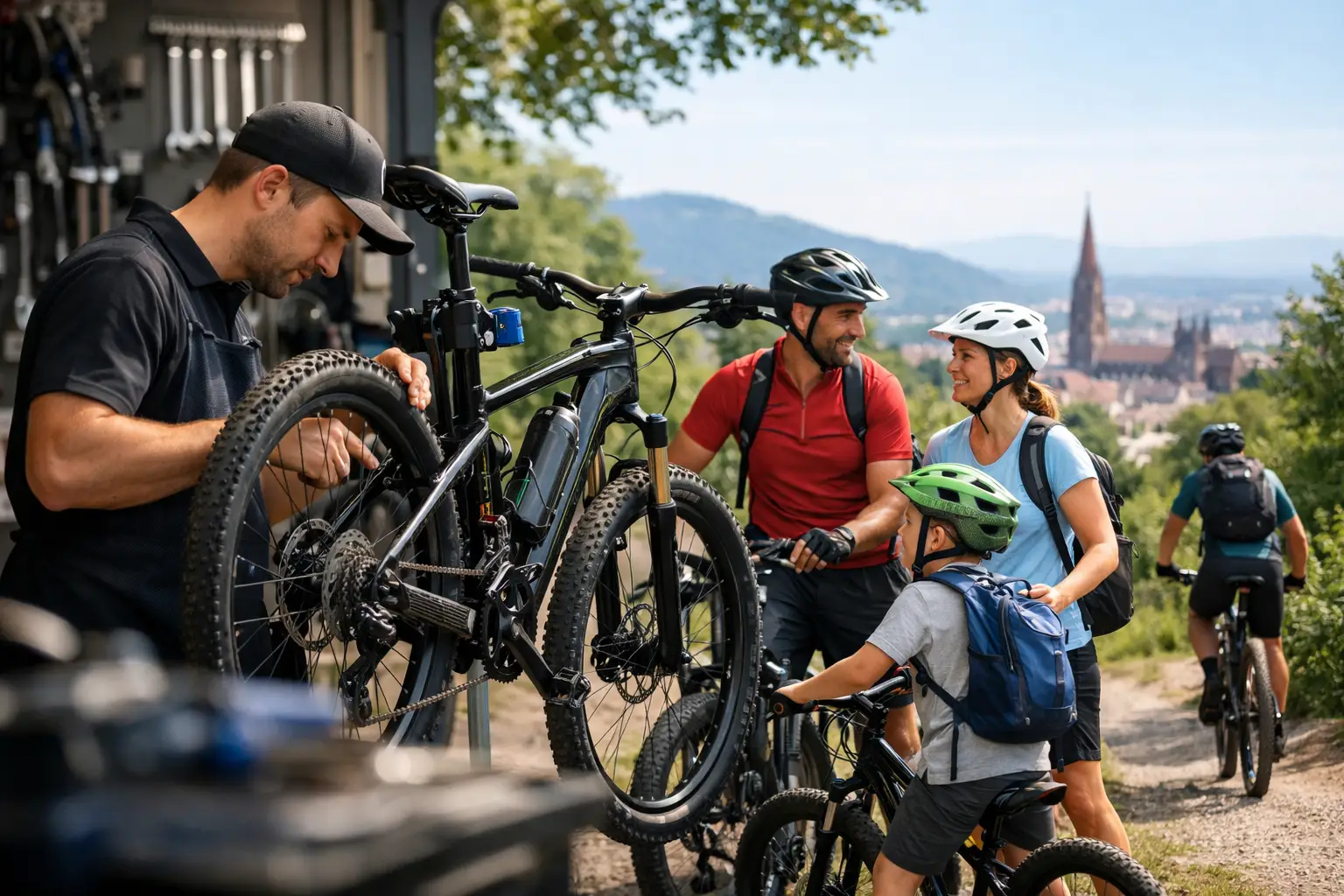 Fahrradservice Freiburg für sichere Touren