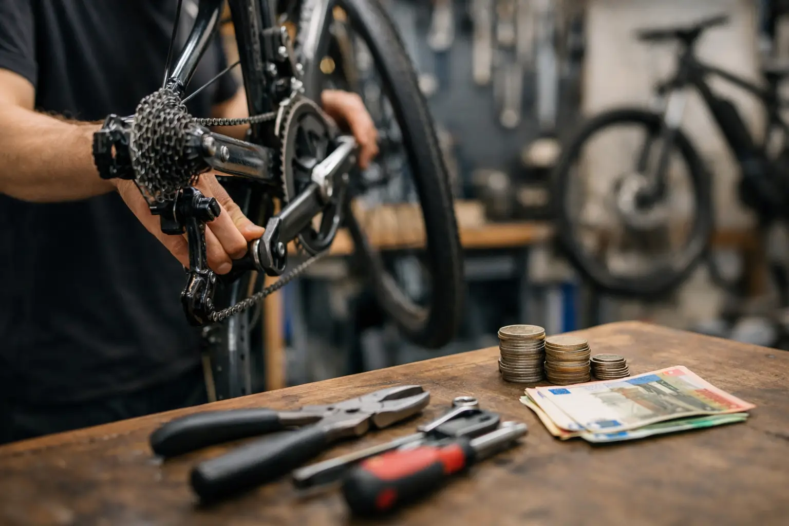 Was kostet Fahrradreparatur? Preise im Überblick